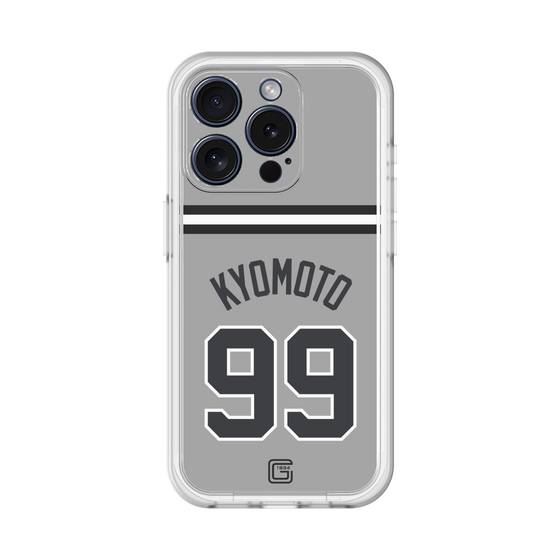 スリムプロテクションプレミアムケース［ 読売ジャイアンツ - #99 KYOMOTO - ビジター ］