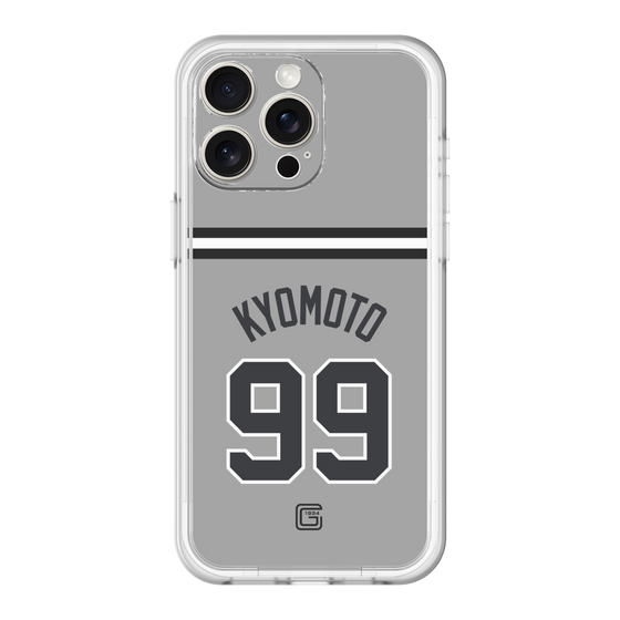 スリムプロテクションプレミアムケース［ 読売ジャイアンツ - #99 KYOMOTO - ビジター ］