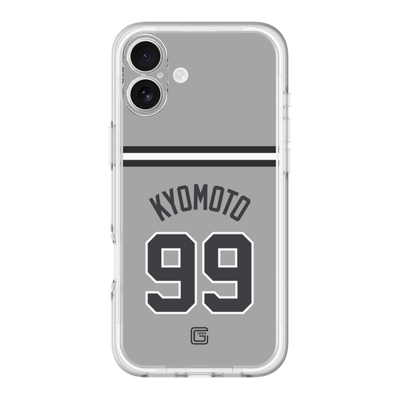スリムプロテクションプレミアムケース［ 読売ジャイアンツ - #99 KYOMOTO - ビジター ］