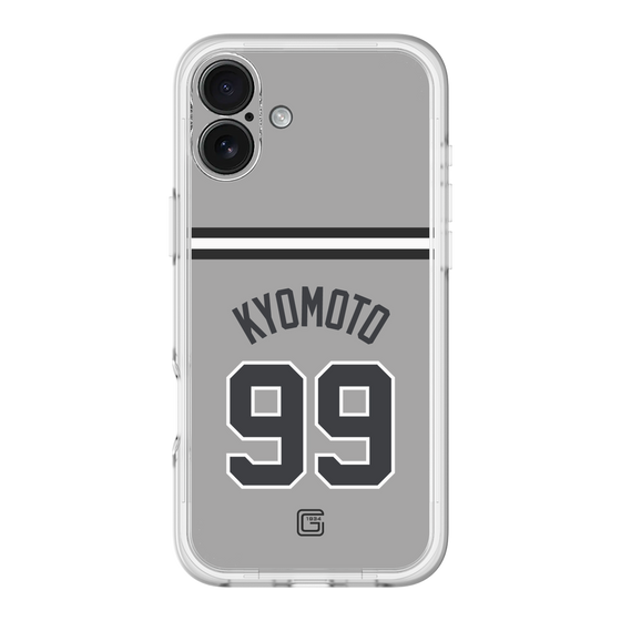 スリムプロテクションプレミアムケース［ 読売ジャイアンツ - #99 KYOMOTO - ビジター ］