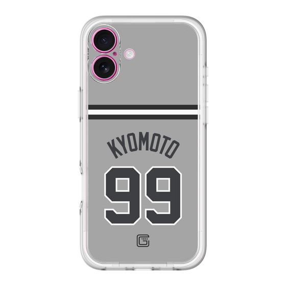 スリムプロテクションプレミアムケース［ 読売ジャイアンツ - #99 KYOMOTO - ビジター ］