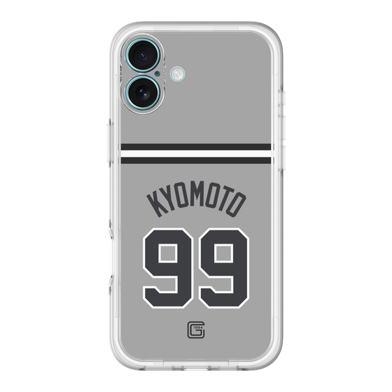 スリムプロテクションプレミアムケース［ 読売ジャイアンツ - #99 KYOMOTO - ビジター ］