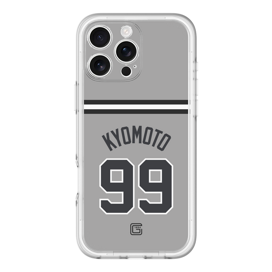 スリムプロテクションプレミアムケース［ 読売ジャイアンツ - #99 KYOMOTO - ビジター ］