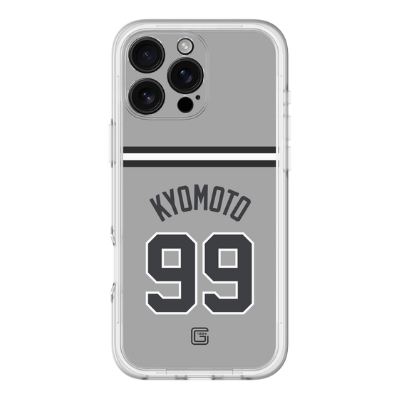 スリムプロテクションプレミアムケース［ 読売ジャイアンツ - #99 KYOMOTO - ビジター ］