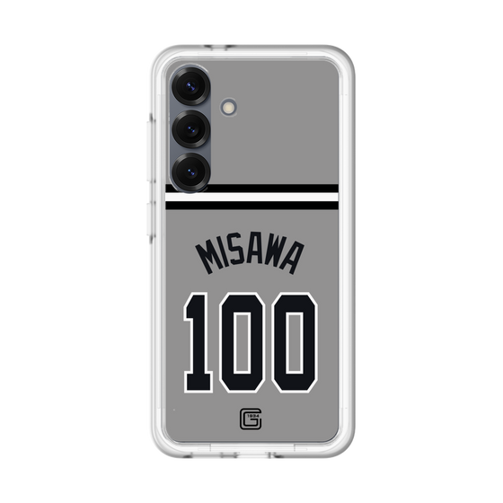 スリムプロテクションプレミアムケース［ 読売ジャイアンツ - #100 MISAWA - ビジター ］