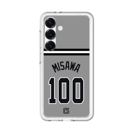 スリムプロテクションプレミアムケース［ 読売ジャイアンツ - #100 MISAWA - ビジター ］