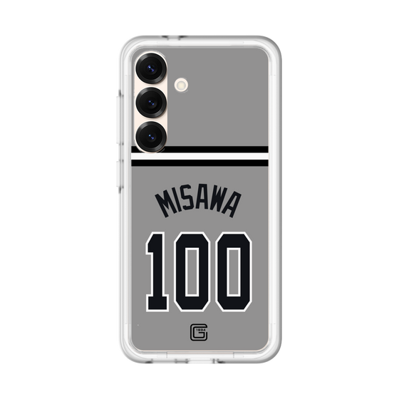 スリムプロテクションプレミアムケース［ 読売ジャイアンツ - #100 MISAWA - ビジター ］