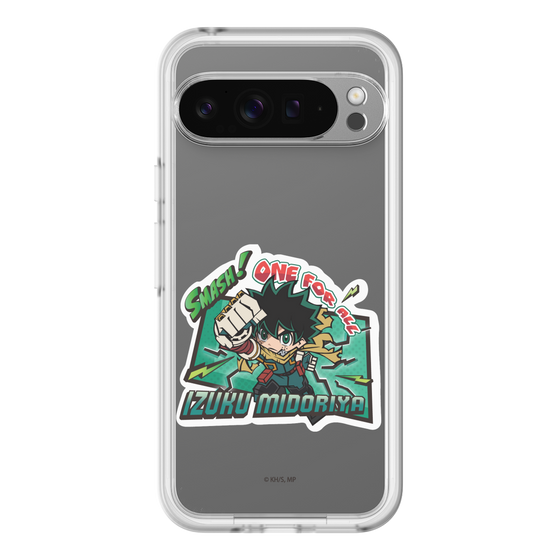 スリムプロテクションプレミアムケース［ 僕のヒーローアカデミア - ミニキャラ - 緑谷 出久 ］