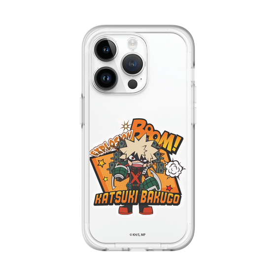 スリムプロテクションプレミアムケース［ 僕のヒーローアカデミア - ミニキャラ - 爆豪 勝己 ］