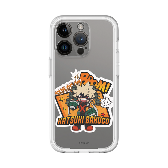 スリムプロテクションプレミアムケース［ 僕のヒーローアカデミア - ミニキャラ - 爆豪 勝己 ］