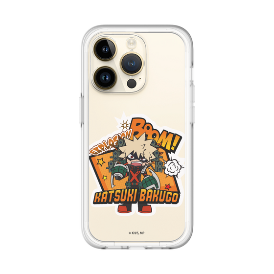 スリムプロテクションプレミアムケース［ 僕のヒーローアカデミア - ミニキャラ - 爆豪 勝己 ］