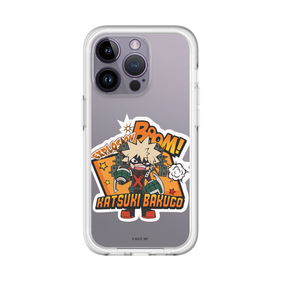 スリムプロテクションプレミアムケース［ 僕のヒーローアカデミア - ミニキャラ - 爆豪 勝己 ］