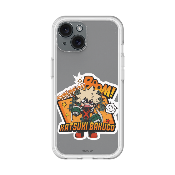 スリムプロテクションプレミアムケース［ 僕のヒーローアカデミア - ミニキャラ - 爆豪 勝己 ］