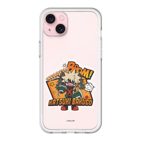 スリムプロテクションプレミアムケース［ 僕のヒーローアカデミア - ミニキャラ - 爆豪 勝己 ］