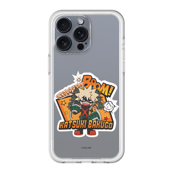 スリムプロテクションプレミアムケース［ 僕のヒーローアカデミア - ミニキャラ - 爆豪 勝己 ］