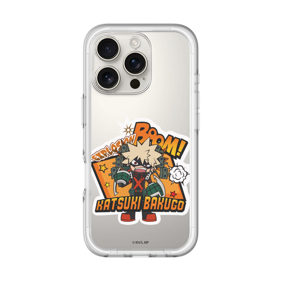 スリムプロテクションプレミアムケース［ 僕のヒーローアカデミア - ミニキャラ - 爆豪 勝己 ］