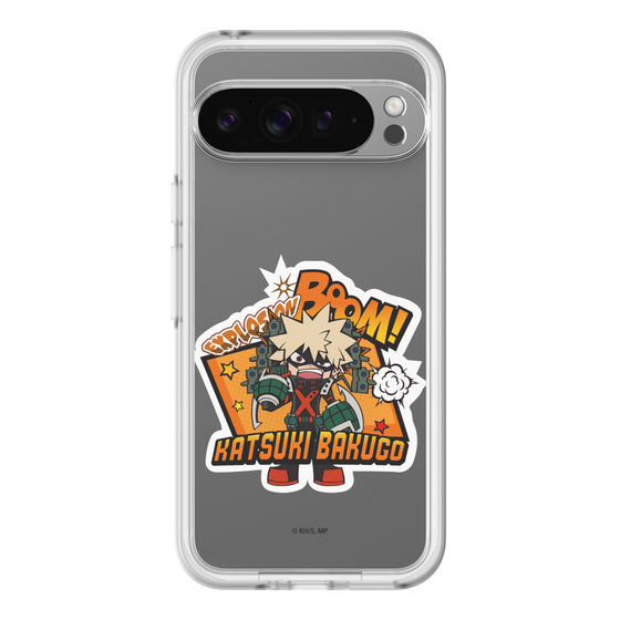 スリムプロテクションプレミアムケース［ 僕のヒーローアカデミア - ミニキャラ - 爆豪 勝己 ］