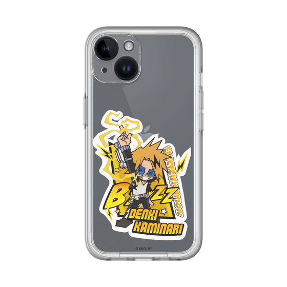 スリムプロテクションプレミアムケース［ 僕のヒーローアカデミア - ミニキャラ - 上鳴 電気 ］