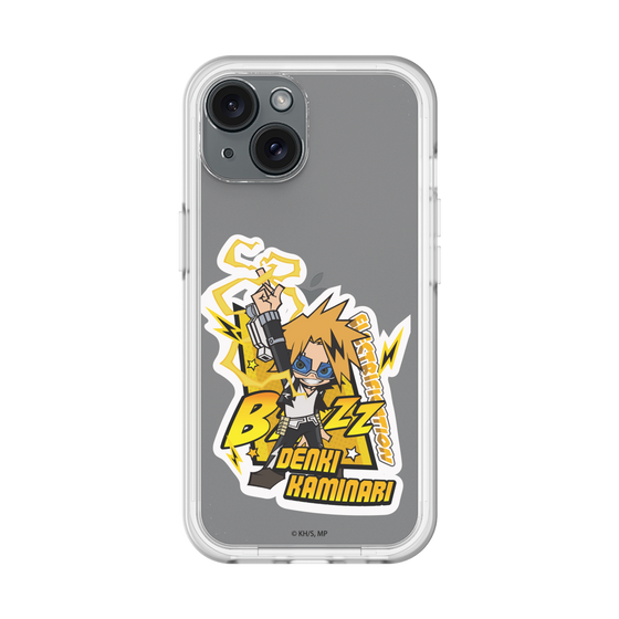 スリムプロテクションプレミアムケース［ 僕のヒーローアカデミア - ミニキャラ - 上鳴 電気 ］