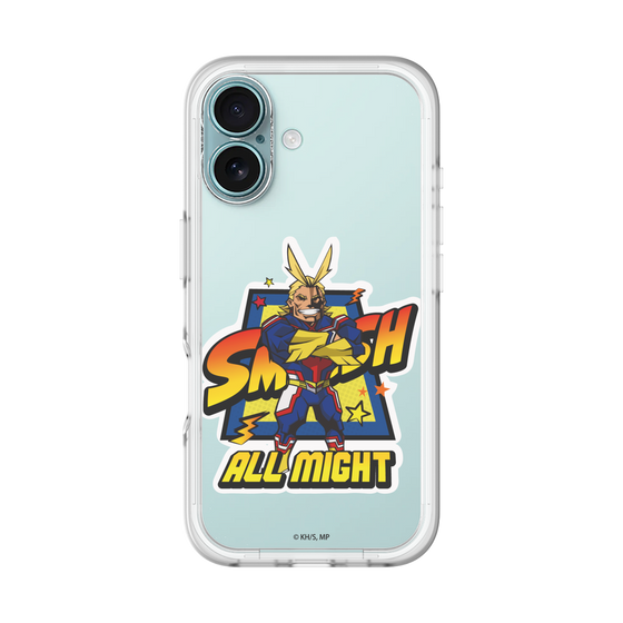 スリムプロテクションプレミアムケース［ 僕のヒーローアカデミア - ミニキャラ - オールマイト ］