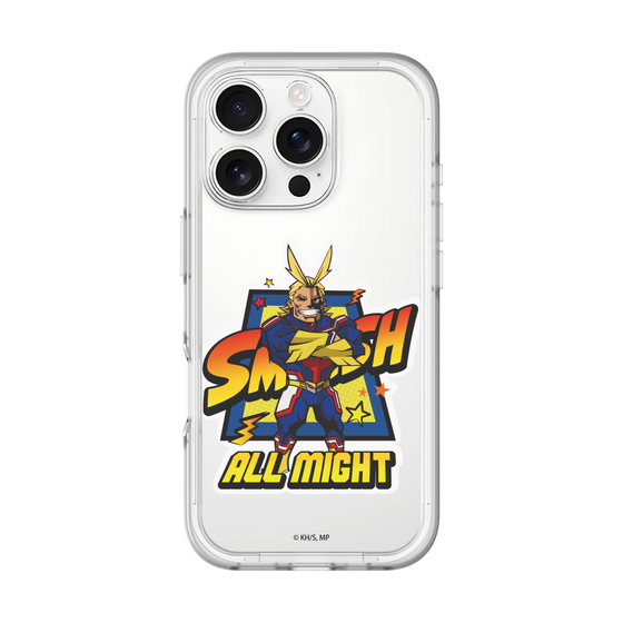 スリムプロテクションプレミアムケース［ 僕のヒーローアカデミア - ミニキャラ - オールマイト ］
