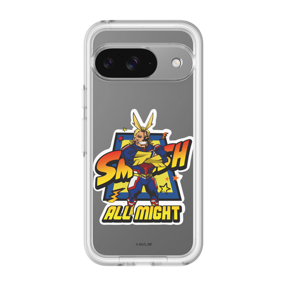 スリムプロテクションプレミアムケース［ 僕のヒーローアカデミア - ミニキャラ - オールマイト ］