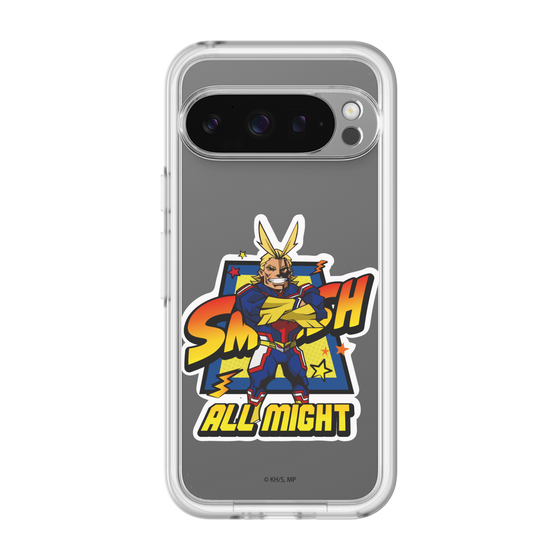 スリムプロテクションプレミアムケース［ 僕のヒーローアカデミア - ミニキャラ - オールマイト ］