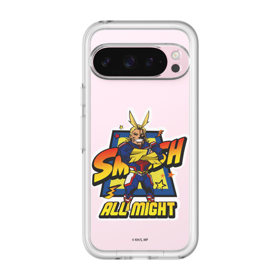 スリムプロテクションプレミアムケース［ 僕のヒーローアカデミア - ミニキャラ - オールマイト ］