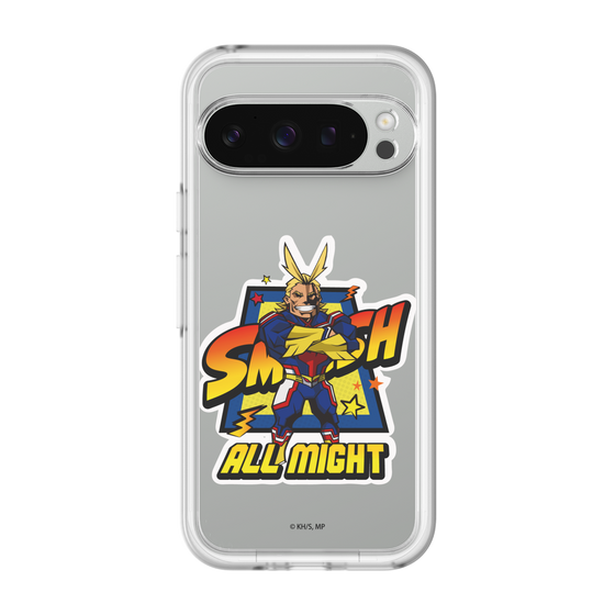 スリムプロテクションプレミアムケース［ 僕のヒーローアカデミア - ミニキャラ - オールマイト ］