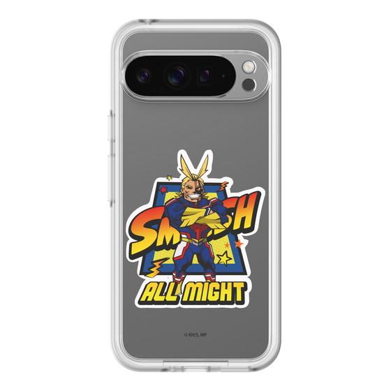 スリムプロテクションプレミアムケース［ 僕のヒーローアカデミア - ミニキャラ - オールマイト ］