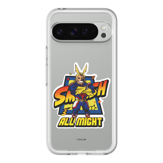 スリムプロテクションプレミアムケース［ 僕のヒーローアカデミア - ミニキャラ - オールマイト ］