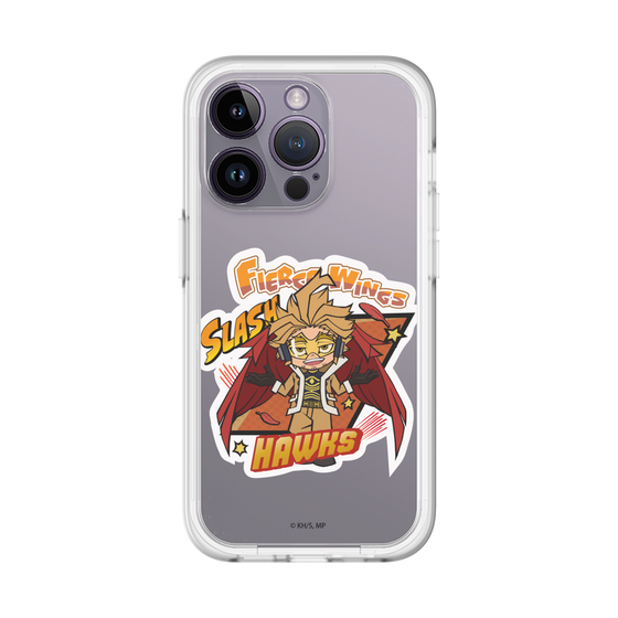 スリムプロテクションプレミアムケース［ 僕のヒーローアカデミア - ミニキャラ - ホークス ］