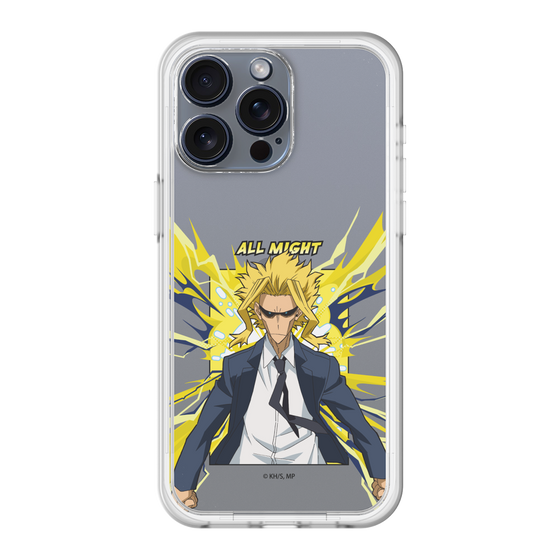 スリムプロテクションプレミアムケース［ 僕のヒーローアカデミア - ポップ -オールマイト ］