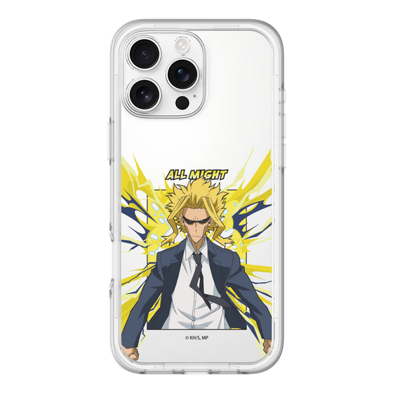 スリムプロテクションプレミアムケース［ 僕のヒーローアカデミア - ポップ -オールマイト ］