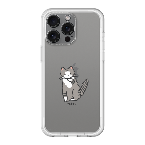 スリムプロテクションプレミアムケース［ オリジナル - CASEPLAYネコ - tabby ］