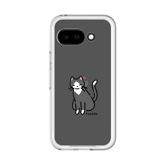 スリムプロテクションプレミアムケース［ オリジナル - CASEPLAYネコ - tuxedo ］