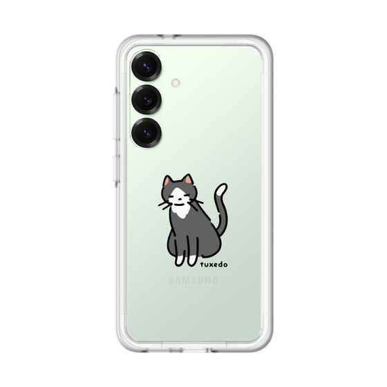 スリムプロテクションプレミアムケース［ オリジナル - CASEPLAYネコ - tuxedo ］