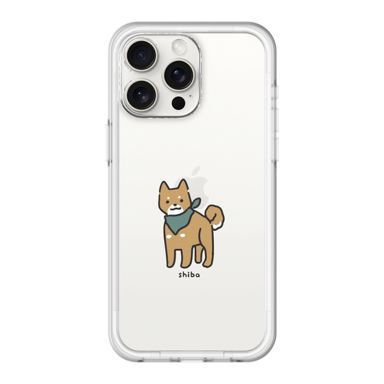 スリムプロテクションプレミアムケース［ オリジナル - CASEPLAYイヌ - shiba ］