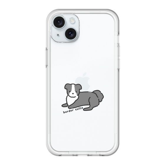 スリムプロテクションプレミアムケース［ オリジナル - CASEPLAYイヌ - border collie ］