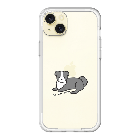 スリムプロテクションプレミアムケース［ オリジナル - CASEPLAYイヌ - border collie ］