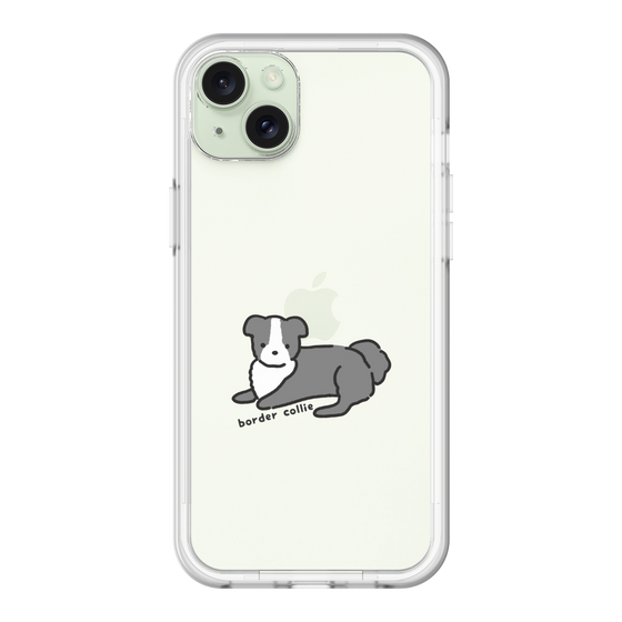 スリムプロテクションプレミアムケース［ オリジナル - CASEPLAYイヌ - border collie ］