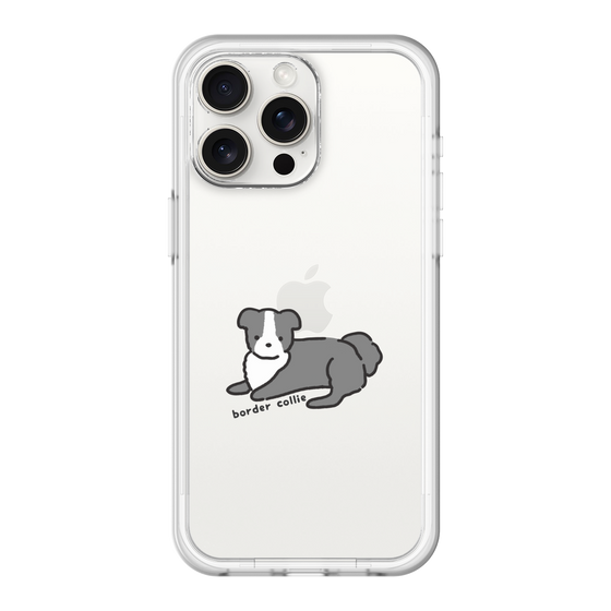 スリムプロテクションプレミアムケース［ オリジナル - CASEPLAYイヌ - border collie ］