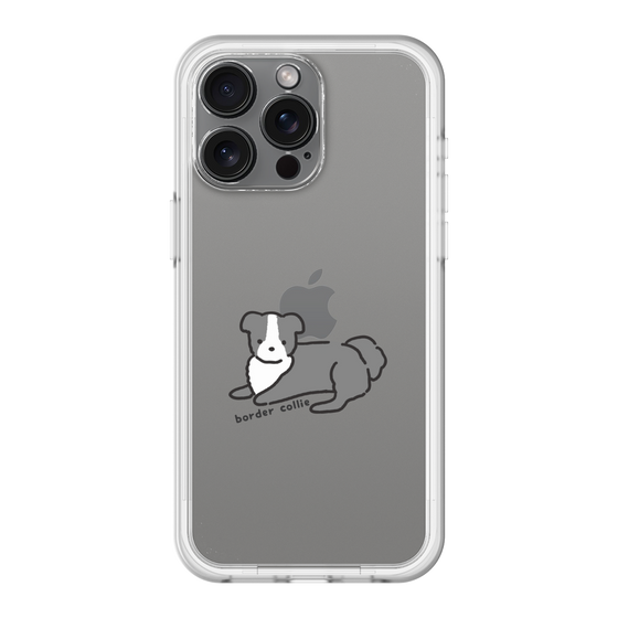 スリムプロテクションプレミアムケース［ オリジナル - CASEPLAYイヌ - border collie ］