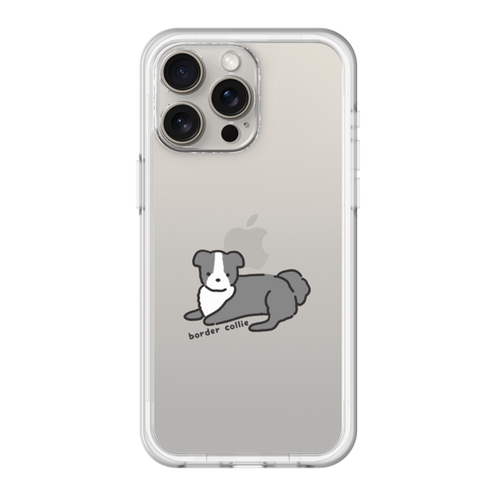 スリムプロテクションプレミアムケース［ オリジナル - CASEPLAYイヌ - border collie ］