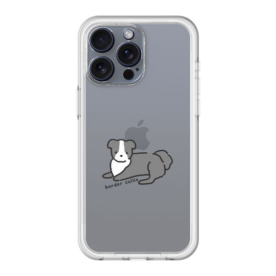 スリムプロテクションプレミアムケース［ オリジナル - CASEPLAYイヌ - border collie ］