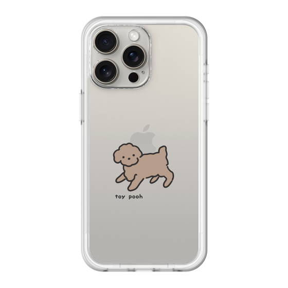 スリムプロテクションプレミアムケース［ オリジナル - CASEPLAYイヌ - toy pooh ］