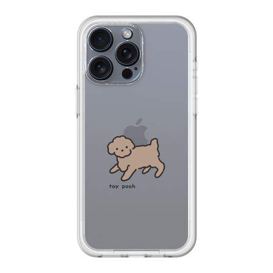 スリムプロテクションプレミアムケース［ オリジナル - CASEPLAYイヌ - toy pooh ］