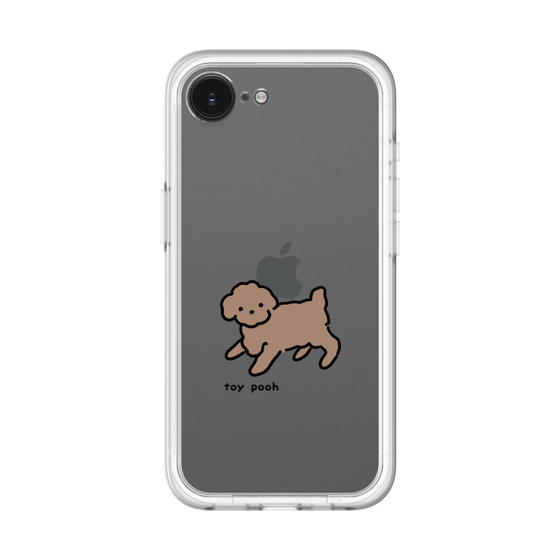 スリムプロテクションプレミアムケース［ オリジナル - CASEPLAYイヌ - toy pooh ］