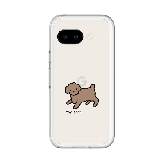 スリムプロテクションプレミアムケース［ オリジナル - CASEPLAYイヌ - toy pooh ］