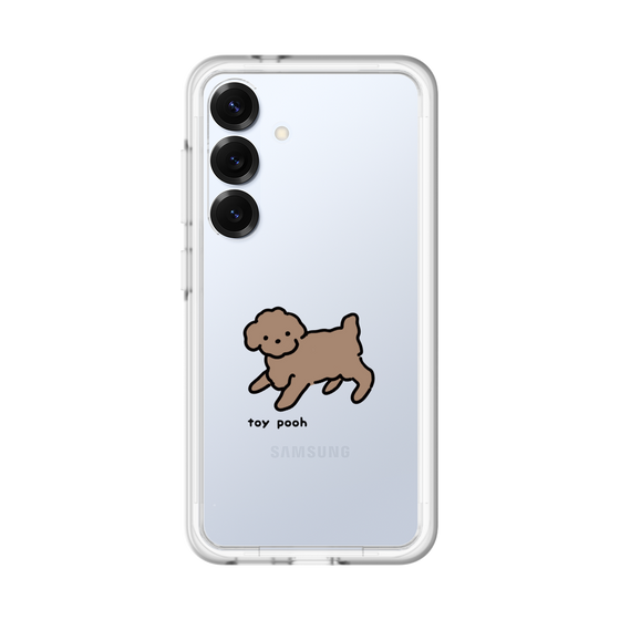 スリムプロテクションプレミアムケース［ オリジナル - CASEPLAYイヌ - toy pooh ］